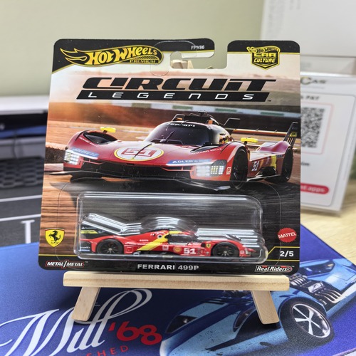 HotWheels Ferrari 499P Circuit Legends