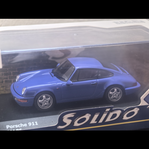 Porsche 911 Classic - Blue - Solido